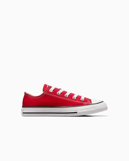 Tenis Converse Chuck Taylor All Star Classicos Cano Baixo Menina Vermelhas | PT C00145P